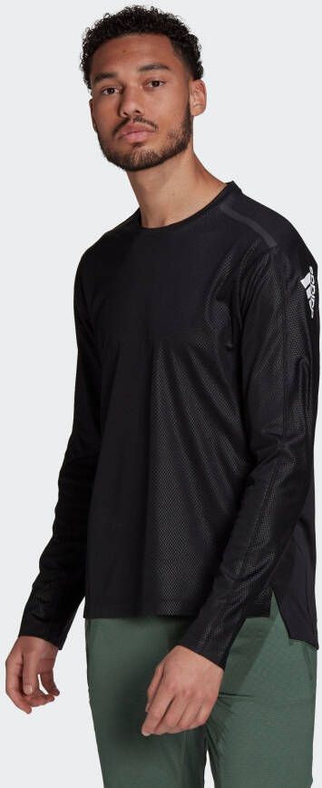 Adidas Performance Functioneel shirt WORKOUT PU-COATED LONGSLEEVE