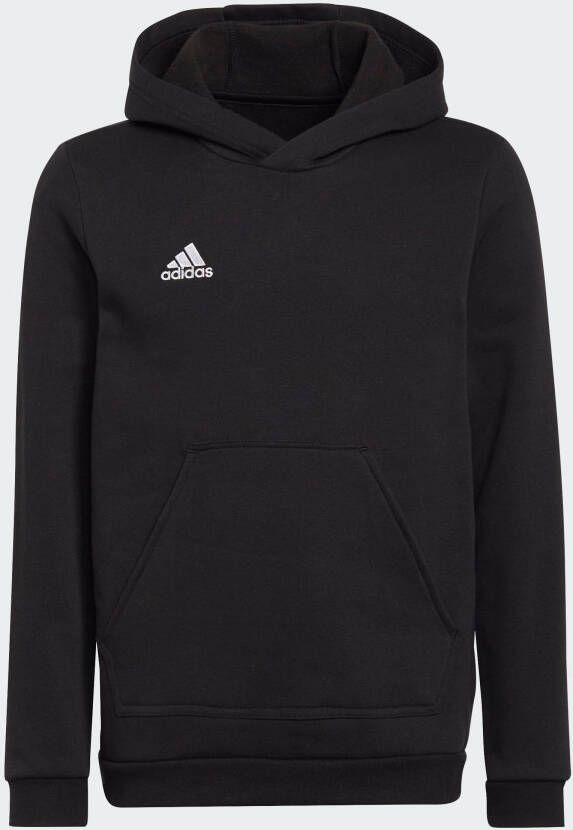 Adidas Perfor ce Junior sporthoodie zwart Sportsweater Katoen Capuchon 140
