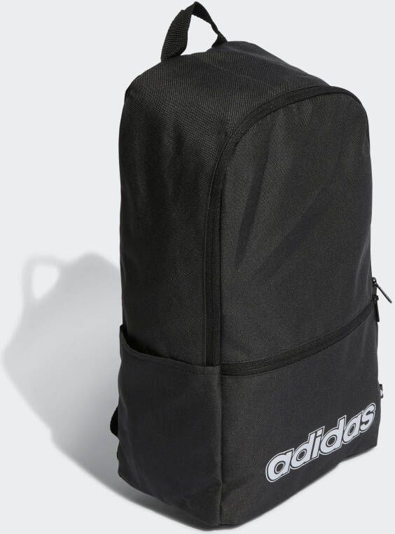 Adidas Sportswear rugzak Linear Classic 20L zwart wit Sporttas Logo