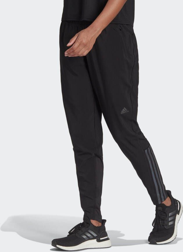 Adidas Performance Runningbroek RUN ICONS 3-strepen wind running broek (1-delig)