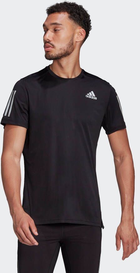 Adidas Own The Run Zwart Hardloop T-shirt Heren