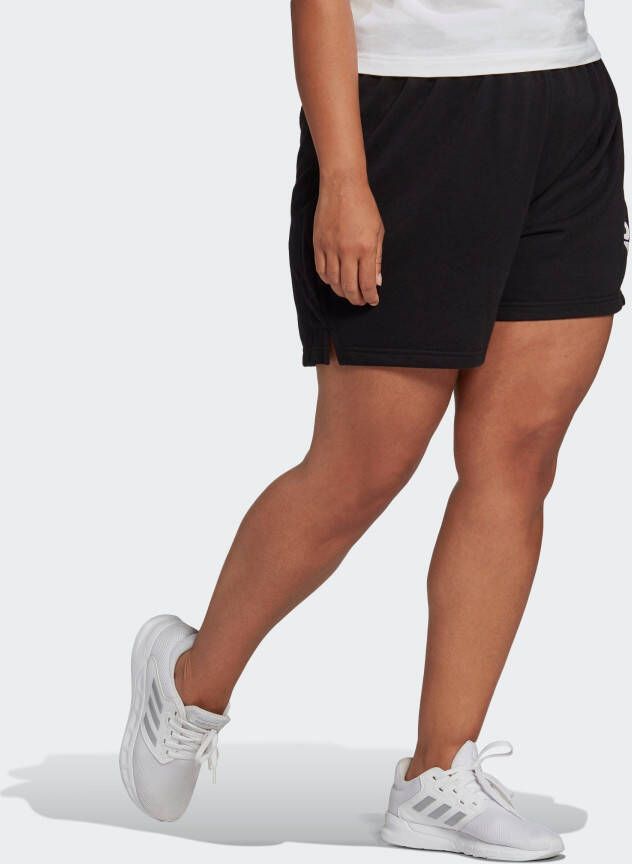 Adidas Sportswear Plus SIZE sweatshorts met labelopschrift