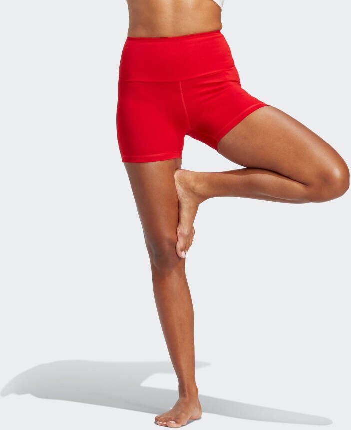 Adidas Performance Short Yoga essentials HIGHWAISTED kort (1-delig)