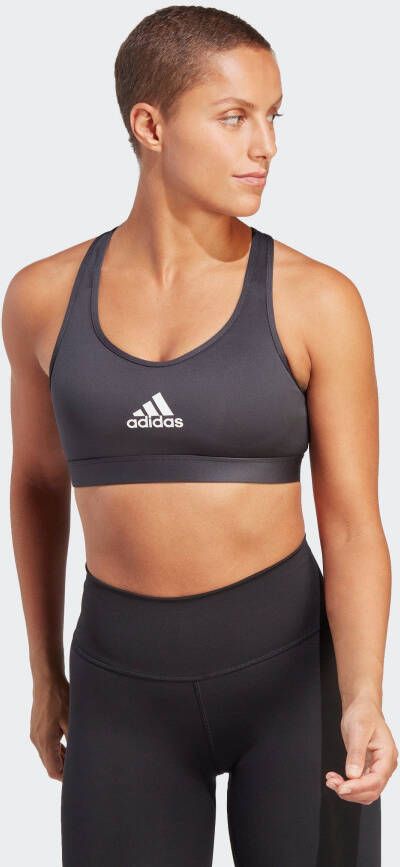 Adidas Performance Sport-bh POWERREACT TRAIN MEDIUM-SUPPORT (1-delig)