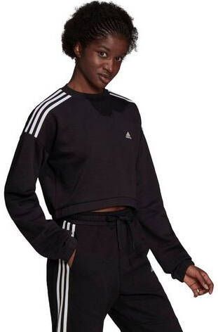 Adidas Sportswear Hyperglam Crop Sweatshirt