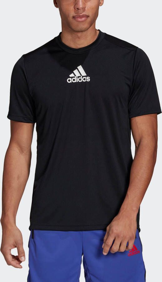 Adidas Primeblue Designed To Move Sport 3 Stripes T shirt