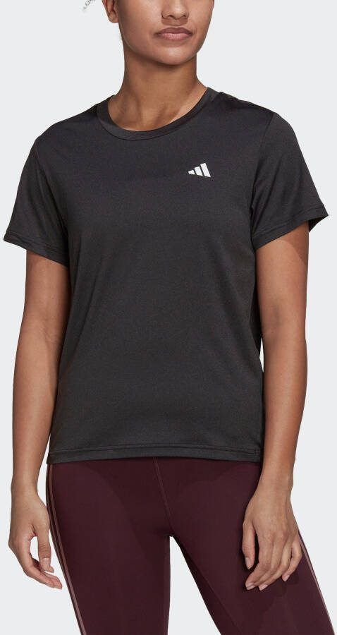 Adidas aeroready made for training minimal sportshirt zwart dames