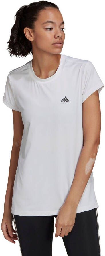 Adidas Performance Designed to Move Colorblock Sport T-shirt (Positiekleding)
