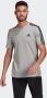 Adidas Performance T-shirt ESSENTIALS 3-STRIPES - Thumbnail 1