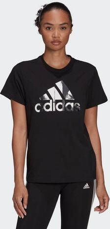 Adidas Performance T shirt ESSENTIALS PRINT LOGO COTTON