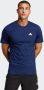 Adidas Train Essentials Feelready Training T-shirt Blauw- Heren Blauw - Thumbnail 1