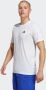 Adidas Train Essentials Feelready Training T-shirt Wit- Heren Wit - Thumbnail 1