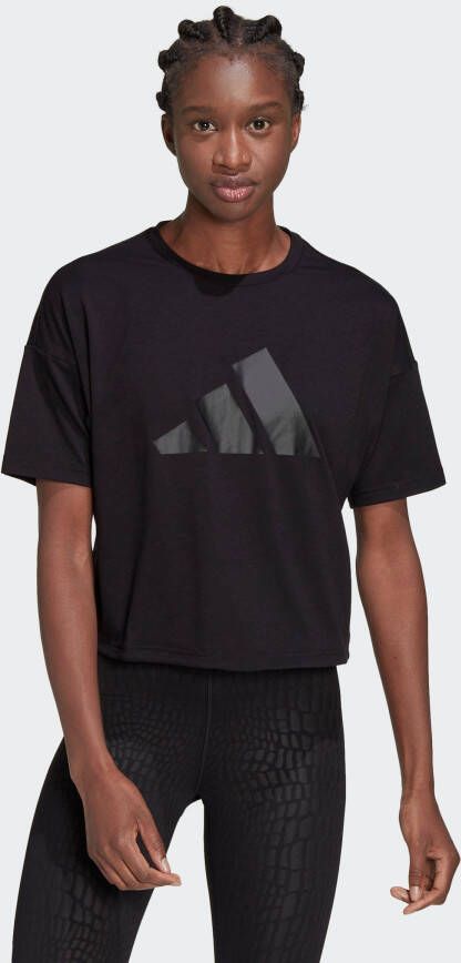 Adidas Performance T-shirt TRAIN ICONS 3 BAR LOGO