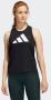 Adidas Performance Tanktop 3 strepen logo - Thumbnail 1
