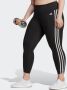 Adidas Performance Trainingstights TRAIN ESSENTIALS 3-STRIPES HIGH-WAISTED – GROTE MATEN (1-delig) - Thumbnail 1