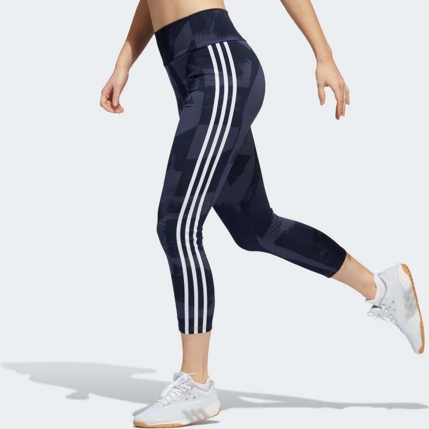 Adidas Performance Trainingstights AEROREADY DESIGNED TO MOVE GRAPHIC HIGH-WAIST TIGHT