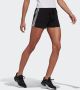 Adidas Zwarte sportieve shorts voor dames met zijstrepen Black Dames - Thumbnail 2