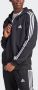 Adidas Sportswear Capuchonsweatvest ESSENTIALS 3-STRIPES CAPUCHONJACK comfortabel materiaal van katoenmix (1-delig) - Thumbnail 2