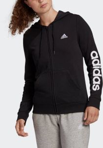 Adidas Sportswear Capuchonsweatvest ESSENTIALS LOGO CAPUCHONJACK (1-delig)