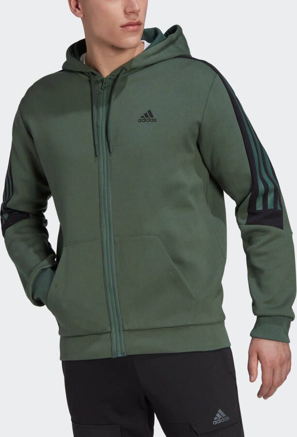 Adidas Sportswear Capuchonsweatvest FUTURE ICONS 3-STREIFEN KAPUZENJACKE