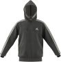 Adidas Sportswear Essentials Fleece 3-Stripes Hoodie - Thumbnail 2