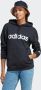 Adidas Linear Hoodie Sweatshirt Vrouwen Black Dames - Thumbnail 2