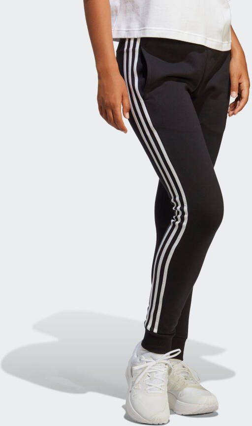 Adidas Sportswear Sportbroek Essentials 3-strepen French Terry CUFFED broek (1-delig)