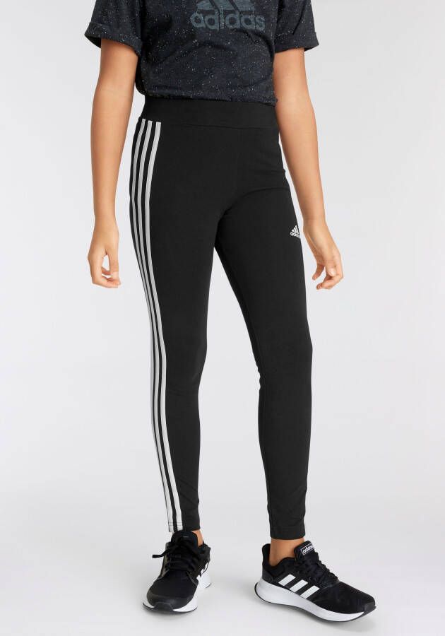 Adidas Sportswear legging zwart wit Broek Katoen Effen 170