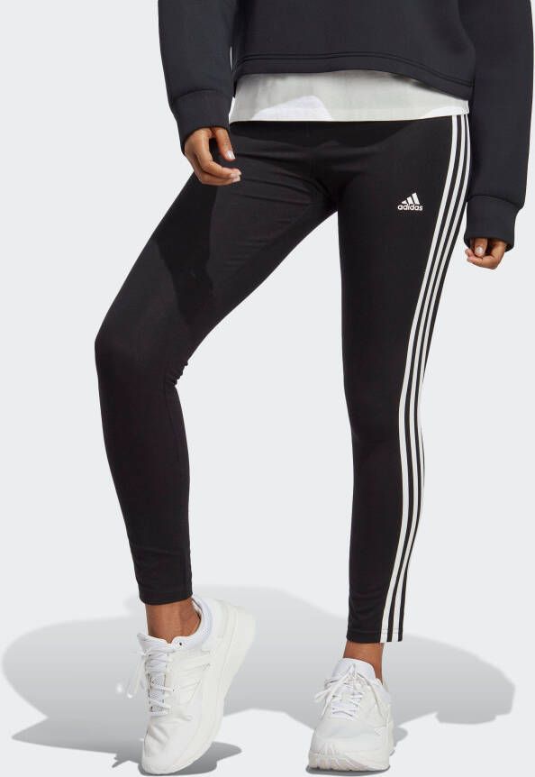 Adidas Essentials 3-stripes High-waisted Single Jersey Leggings