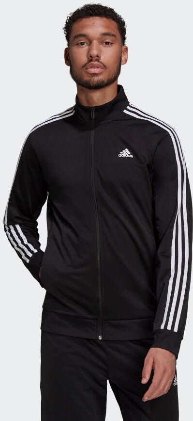 Adidas Sportswear Trainingsjack PRIMEGREEN essentials WARMUP 3-strepen trainingsjack