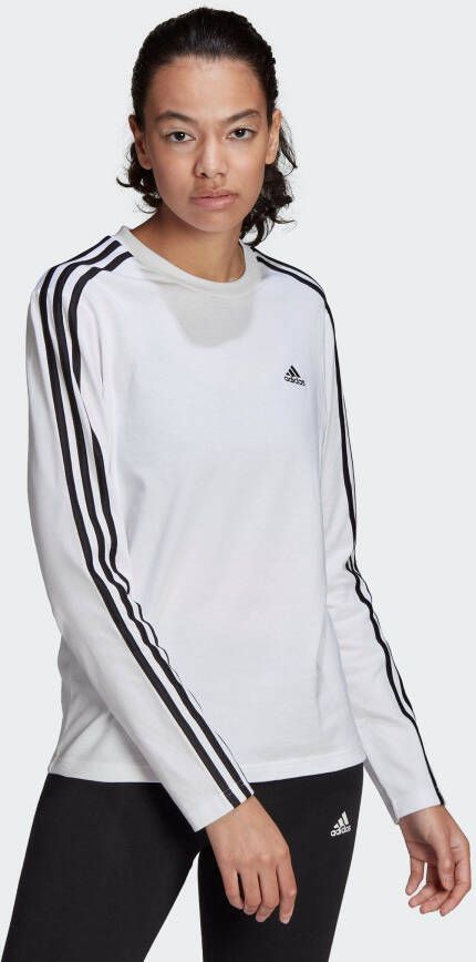 Adidas Sportswear Shirt met lange mouwen ESSENTIALS 3STREPEN LONGSLEEVE