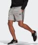 Adidas aeroready essentials 3 stripes korte broek grijs heren - Thumbnail 1