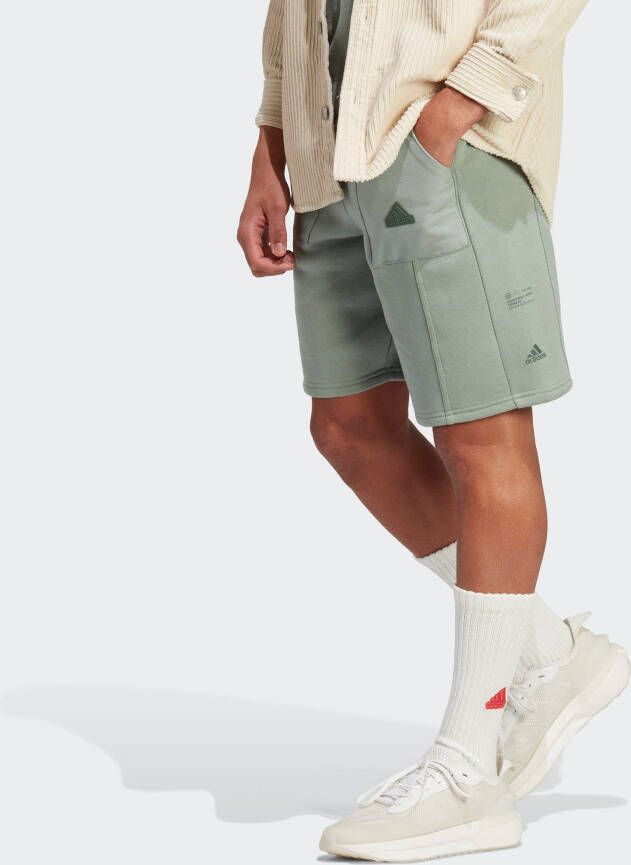 Adidas City Escape Shorts Green Heren