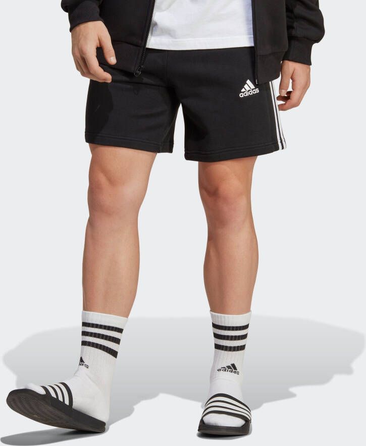 Adidas Badge of Sport 3-Stripes Shorts Black- Heren Black