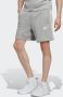 Adidas Badge of Sport 3-Stripes Shorts Medium Grey Heather- Heren Medium Grey Heather - Thumbnail 2