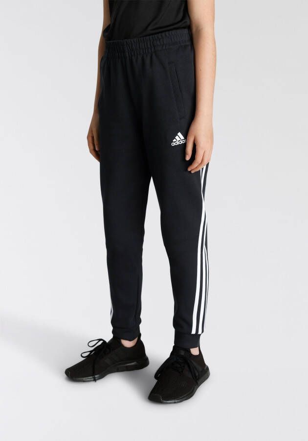 Adidas Performance Girls In Power joggingbroek zwart wit Sportbroek Meisjes Katoen 116