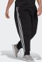 Adidas Sportswear Plus SIZE sweatpants met labeltypische galonstrepen - Thumbnail 3