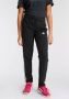 Adidas Sportswear joggingbroek zwart wit Katoen Effen 128 - Thumbnail 2