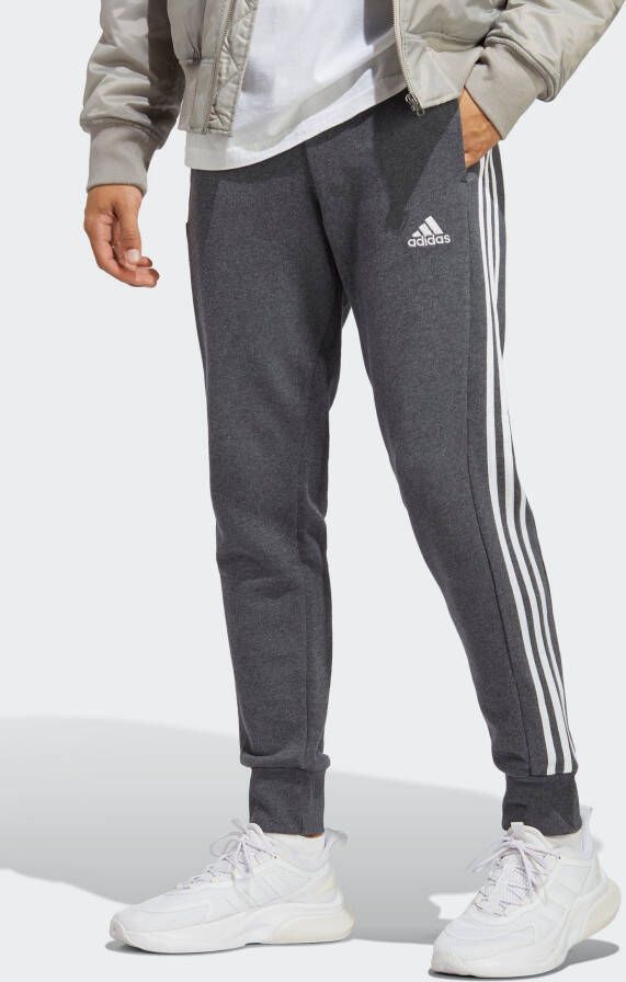Adidas Sportswear Sportbroek Essentials French Terry tapered boord 3-strepen broek (1-delig)