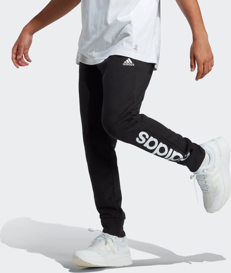 Adidas Sportswear Sportbroek ESSENTIALS FRENCH TERRY TAPERED CUFF LOGO BROEK (1-delig)