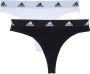 Adidas Sportswear String "Cotton Logo" zacht draagcomfort (Set van 2) - Thumbnail 2