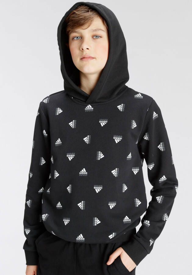 Adidas Sportswear Sweatshirt BRAND LOVE ALLOVER PRINT HOODIE