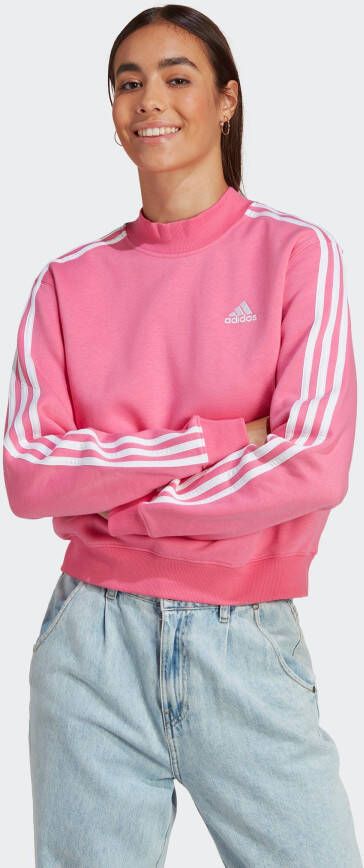 Adidas Sportswear Sweatshirt ESSENTIALS 3-STREPEN HALF NECK FLEECE