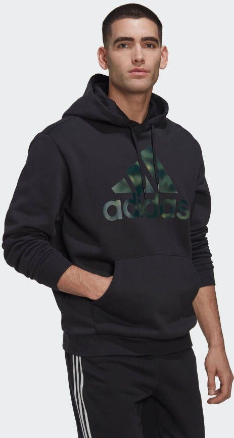 Adidas Sportswear Sweatshirt ESSENTIALS CAMO PRINT FRENCH TERRY HOODIE