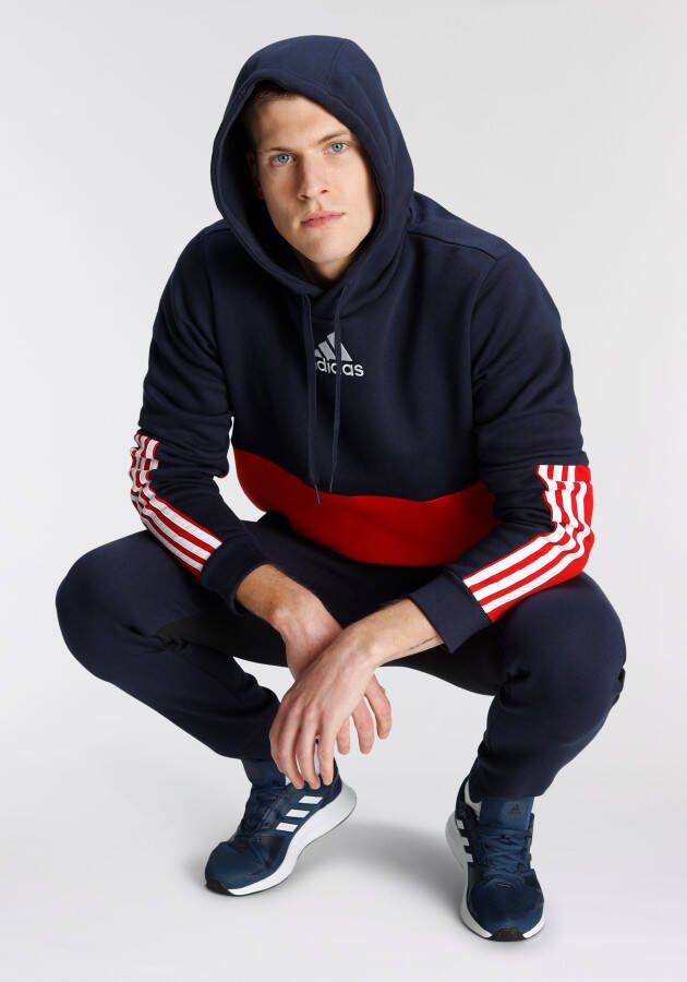 Adidas Sportswear Sweatshirt ESSENTIALS COLORBLOCK FLEECE HOODIE