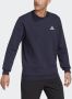 Adidas Feelcozy Blauwe Crew Neck Sweatshirt voor Heren Blauw Heren - Thumbnail 2
