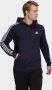 Adidas Sportswear Sweatshirt Essentials fleece 3-strepen hoodie - Thumbnail 4