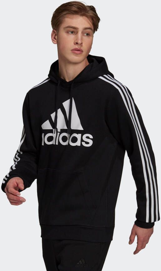Adidas Sportswear Sweatshirt Essentials fleece 3-strepen logo hoodie