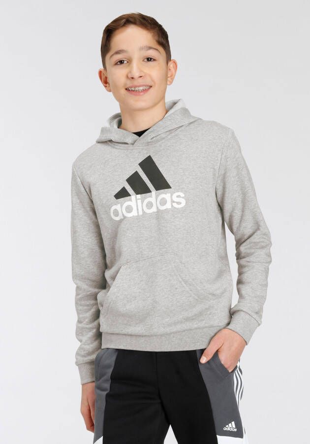 Adidas Sportswear Essentials Two-Colored Big Logo Katoenen Hoodie