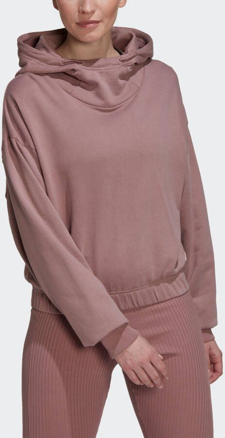 Adidas Sportswear Sweatshirt STUDIO LOUNGE CROPPED HOODIE